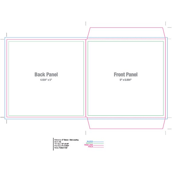 Sleeve 5inch Side loading Template-0